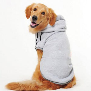 Security Dog Clothes Classic Pet Dog Hoodies Clothes For large dog Autumn Coat Jacket for Chihuahua Retriever Labrador Clothing