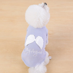 Pet Dog Clothes for Dog Clothing Angel Wing Warm Clothes for Dogs Thicken Pet Product Dogs Coat Jacket Puppy Chihuahua Teddy