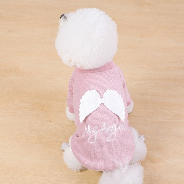 Pet Dog Clothes for Dog Clothing Angel Wing Warm Clothes for Dogs Thicken Pet Product Dogs Coat Jacket Puppy Chihuahua Teddy