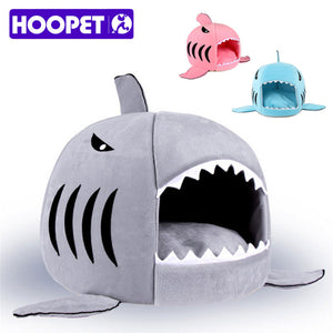 HOOPET Dog House Shark For Large Dogs Small Dog Cat Bed Puppy House Pet Product Sleeping Bag Sofa for Pet Kitten