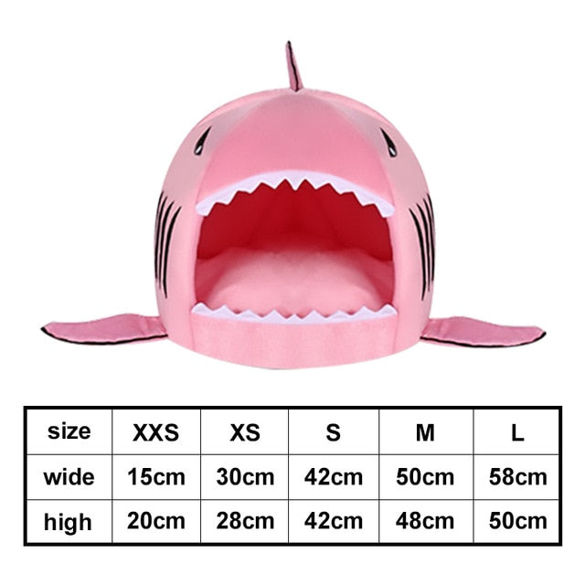 HOOPET Dog House Shark For Large Dogs Small Dog Cat Bed Puppy House Pet Product Sleeping Bag Sofa for Pet Kitten