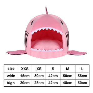 HOOPET Dog House Shark For Large Dogs Small Dog Cat Bed Puppy House Pet Product Sleeping Bag Sofa for Pet Kitten