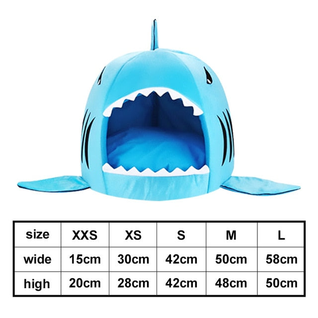 HOOPET Dog House Shark For Large Dogs Small Dog Cat Bed Puppy House Pet Product Sleeping Bag Sofa for Pet Kitten