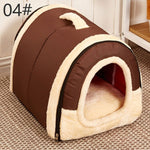 Removable Washable Pet Dog House Cat House Mat Cat Litter Cute Cat House Small Medium Sized Pet Dog Gave Dog Bed Lazy Animal Bed