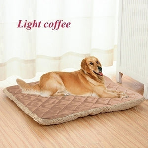 Two Sides Plush Pet Mat Soft Warm Dog Cat Bed Kennel Puppy Sleeping Beds For Small Medium Large Dogs Pet Blanket Dropshipping