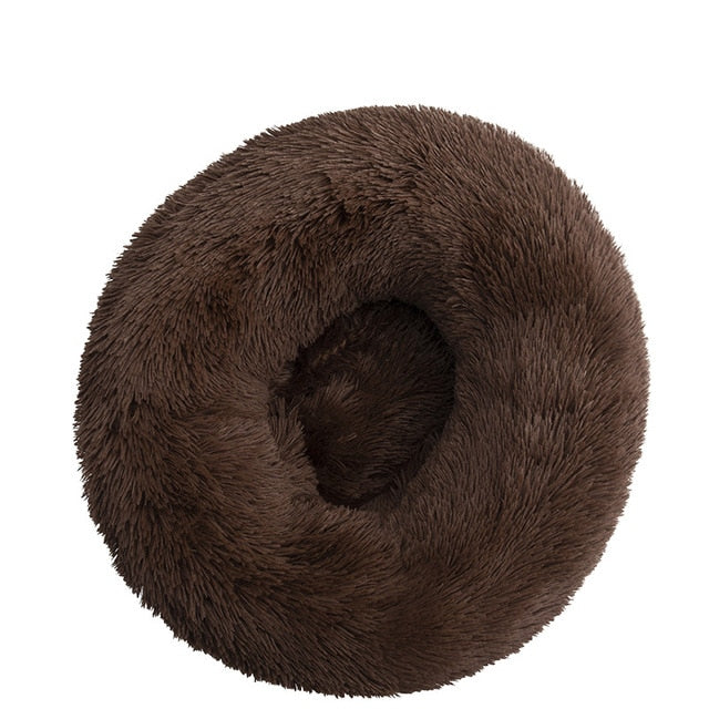 Pet Dog Bed Comfortable Donut Cuddler Round Dog Kennel Ultra Soft Washable Dog and Cat Cushion Bed Winter Warm Sofa hot sell