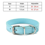 Cat Collar Safety Puppy Collar Chihuahua Solid Dog Collar For Cats Kitten Pet Cat Collars Adjustable Pet Leash Cat Lead Supplies