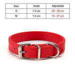 Cat Collar Safety Puppy Collar Chihuahua Solid Dog Collar For Cats Kitten Pet Cat Collars Adjustable Pet Leash Cat Lead Supplies