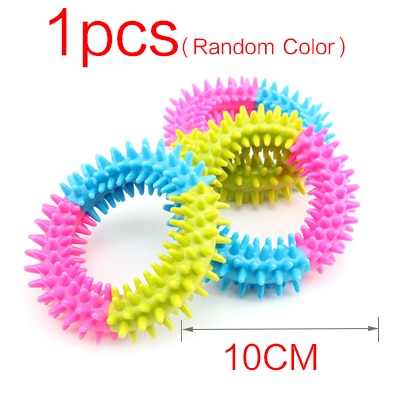 Pet Dog Toys Puppy Funny Interactive Chew Toys for Small Dog Resistant To Bite Teeth Training Rubber Ball Dog Toys Pet Supplies