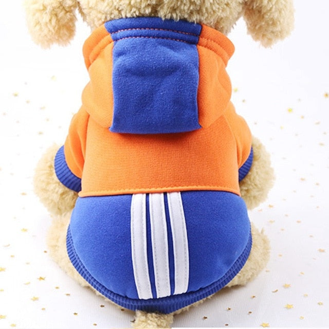 Cartoon Print Pet Dog Clothes Winter Warm Dog Coat Jacket for Small Dogs Chihuahua French Bulldog Teddy Costume Pets Clothing