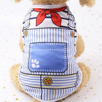 Dog Clothes Summer Pet Shirts For Dogs Costume Cat Clothing Cartoon Dog Vest Summer Clothes For Dogs Shirts Cotton Small Medium