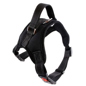 New Pets Dog Harness Vest Reflective Tape Breathable Mesh Pet Dogs Leash Harness S/M/L/XL Dog Collar Accessories LBShipping